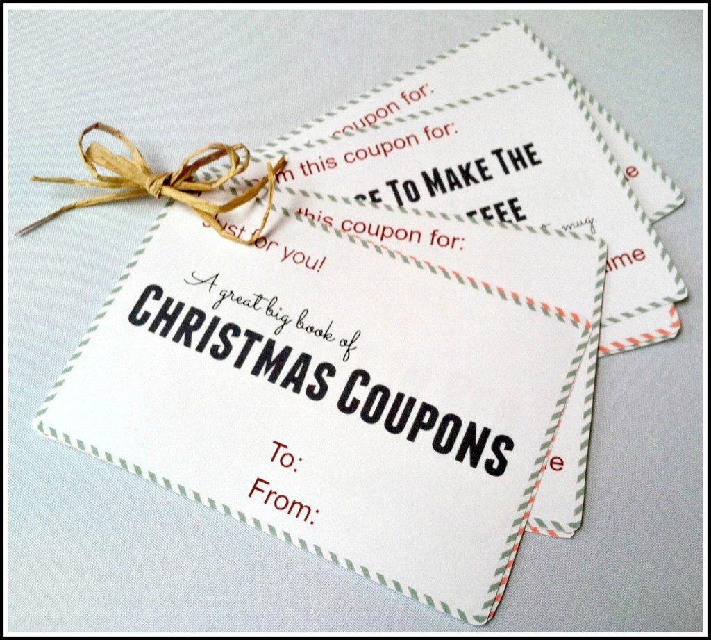 FREE Printable Christmas Coupon Book 10 Off Coupon For Cross Country Cafe