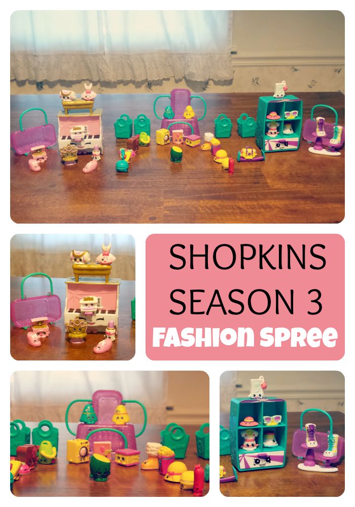Shopkins Season 3 Fashion Spree Names