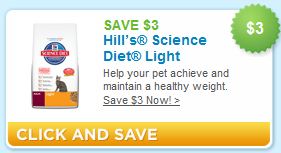 Science diet hotsell manufacturer coupons