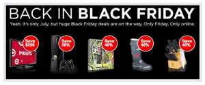 Target.com: Black Friday Sale in July - TODAY ONLY!