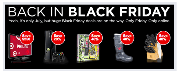Target.com: Black Friday Sale in July - TODAY ONLY! - Koupon Karen