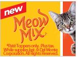 Printable Coupons – Meow Mix, Bridgford, Citracal and Bronkaid