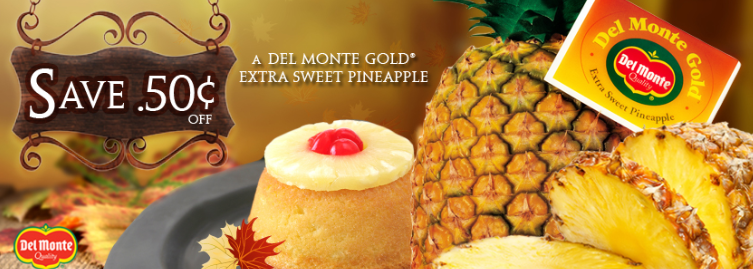 DelMonte Fresh Pineapple Printable Coupon