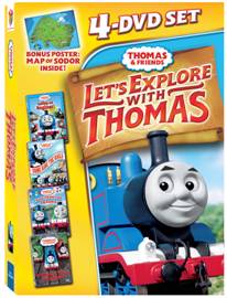 Let’s Explore with Thomas 4 DVD Set Review