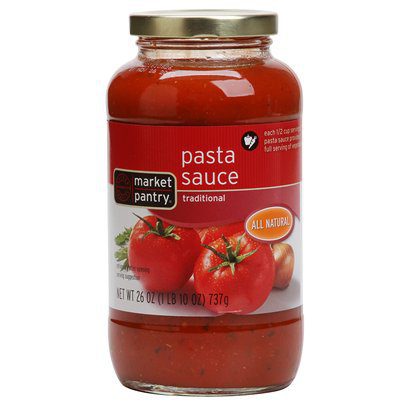 Market Pantry Sauce or Pasta only $.67 each at Target