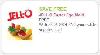 FREE Easter Egg Jello Mold – Just Pay Shipping of $2.95