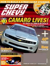 Super Chevy Magazine only $3.99 a Year!