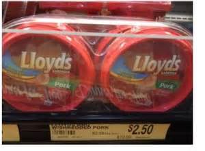 Lloyd’s BBQ Tub only $1.50 at Walmart