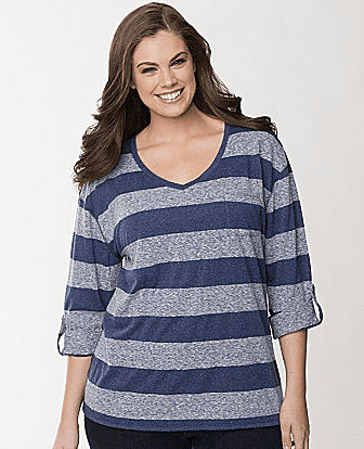 Lane Bryant One Pocket Tee only $15