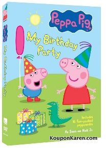 Peppa Pig My Birthday Party DVD {Giveaway}