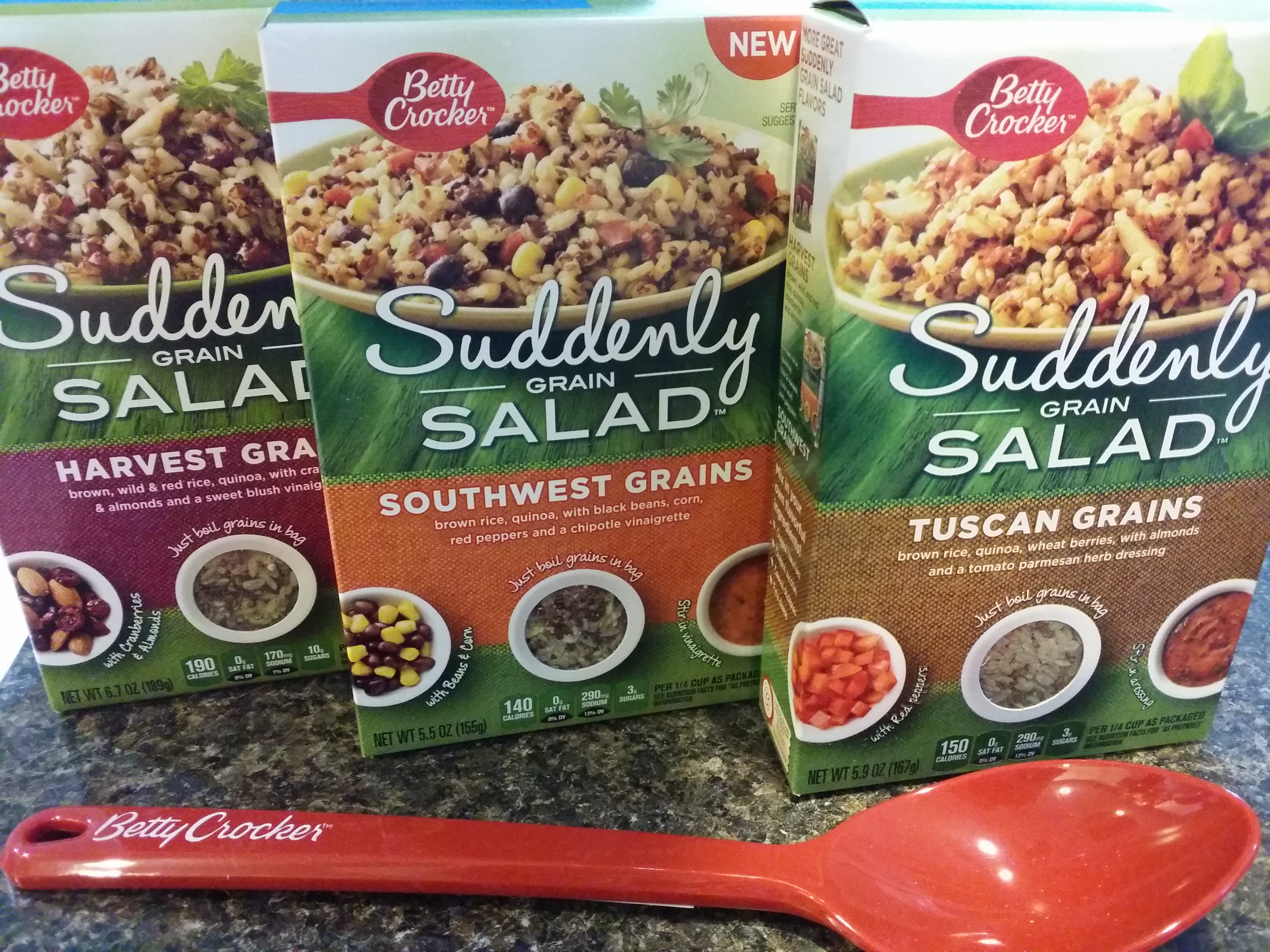 Suddenly Grain Salad Mixes #SuddenlyGrainSalad