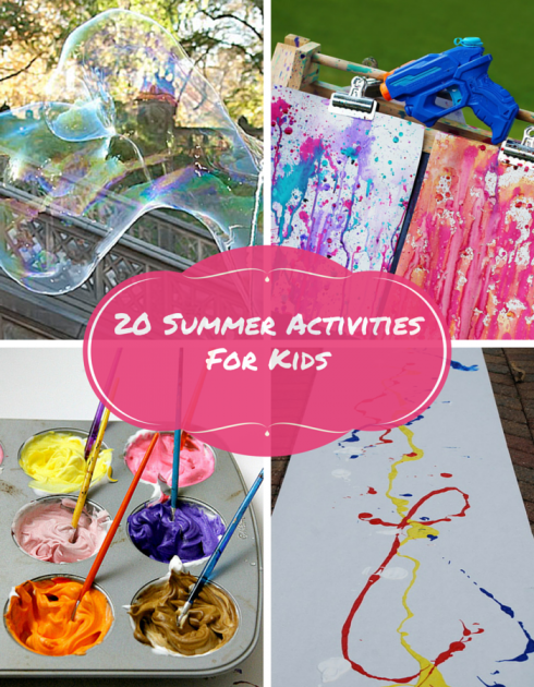 Try These Summer Activities To Keep Kids Active!