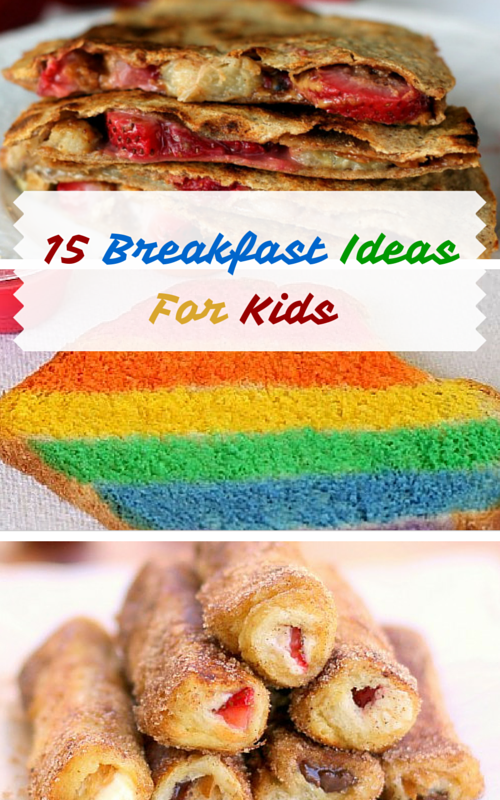 These Breakfast Ideas for Kids will make morning seem easy!