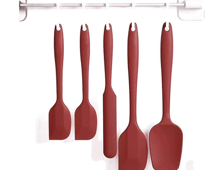 5 Piece Silicone Spatula Set for 78% off – $8.14!