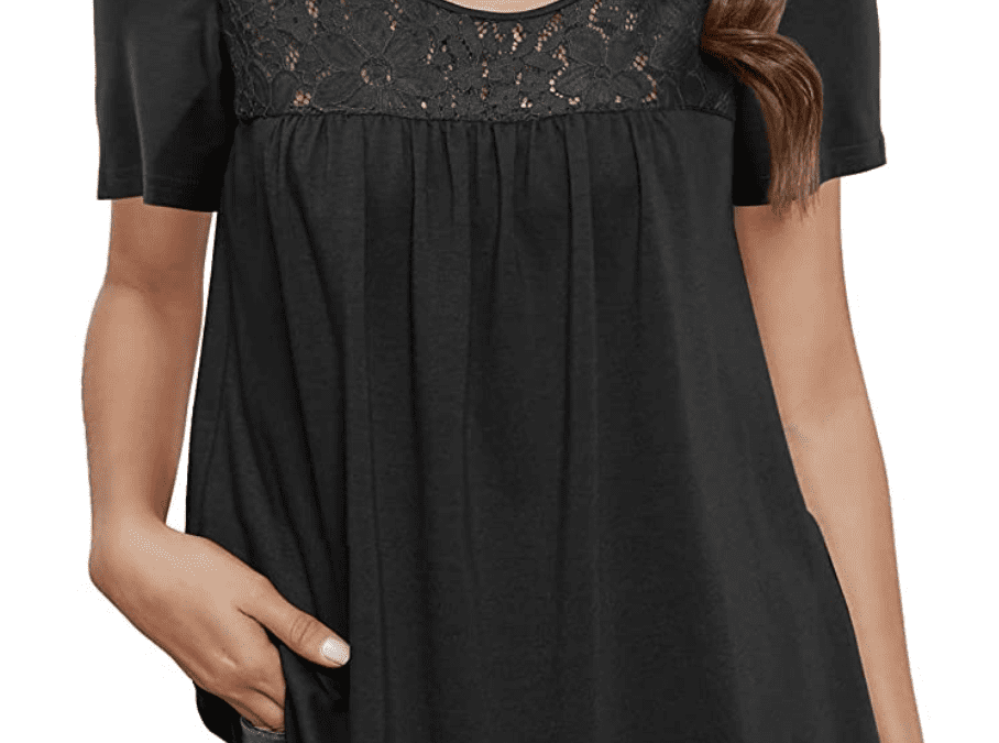 Plus Size Short Sleeve Tunic Top Deal – As low as $11.99!