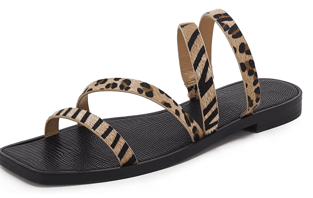 Women’s Flat Strappy Sandals for 50% off