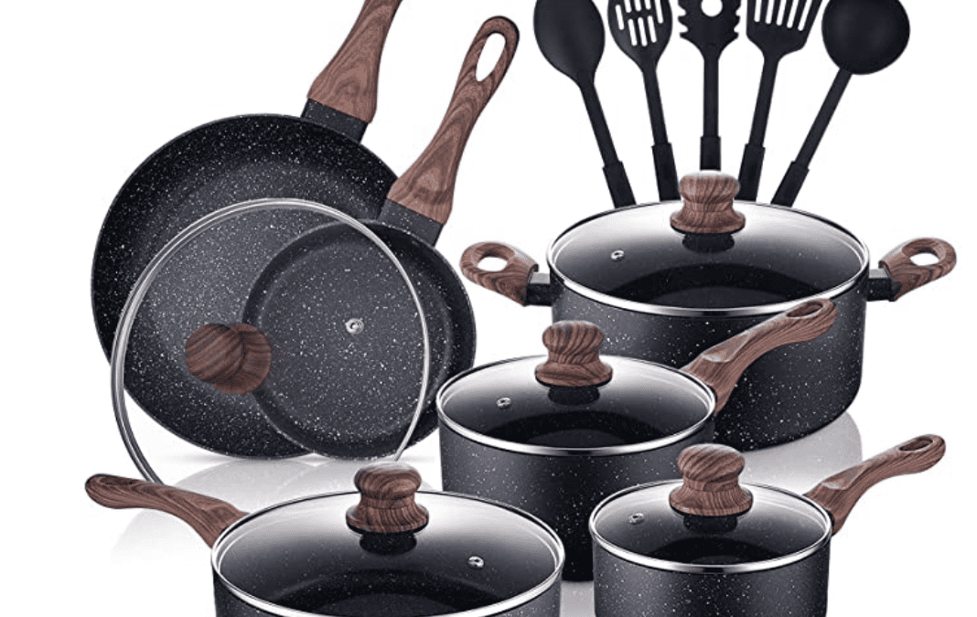 16 piece Cookware Set Deal – $83.99