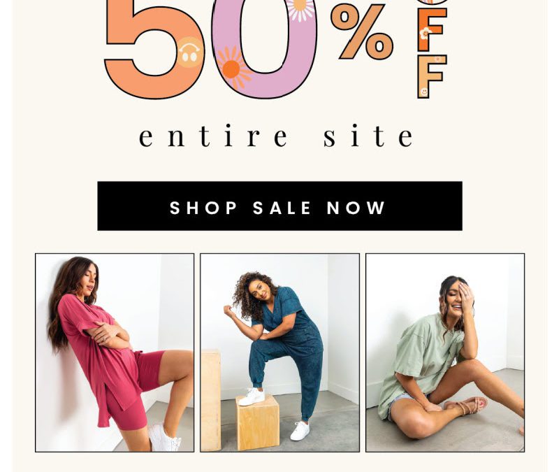 50% OFF ENTIRE Cents of Style SITE for 24 HOURS