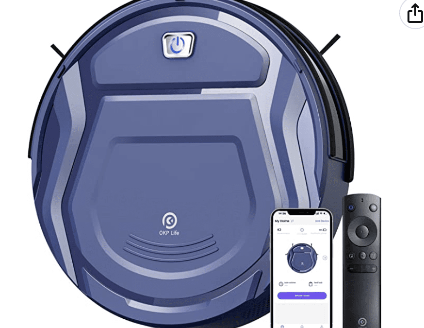 *HOT DEAL* Robot Vacuum – 80% off – $73.07 (Reg. $365!)