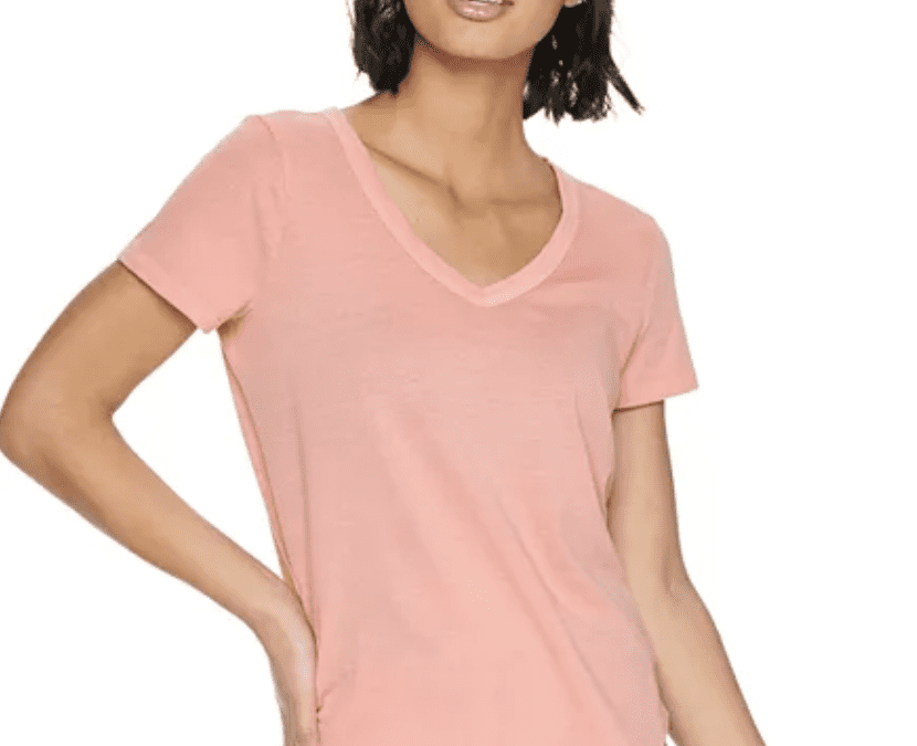 Juniors SO Favorite V-Neck Tee – As low as $.90 (Reg. $12)