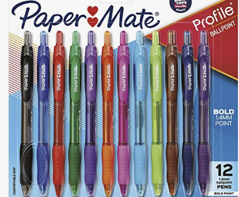 Paper Mate Profile Retractable Ballpoint Pens -38% off!