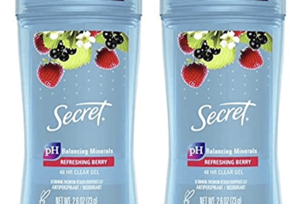 Secret Refreshing Berry Antipersperent Deodorant –  $3.73 each