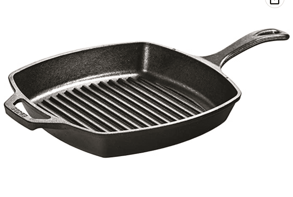 Lodge Cast Iron Grill Pan – Just $19.99 (Reg. $32.85)