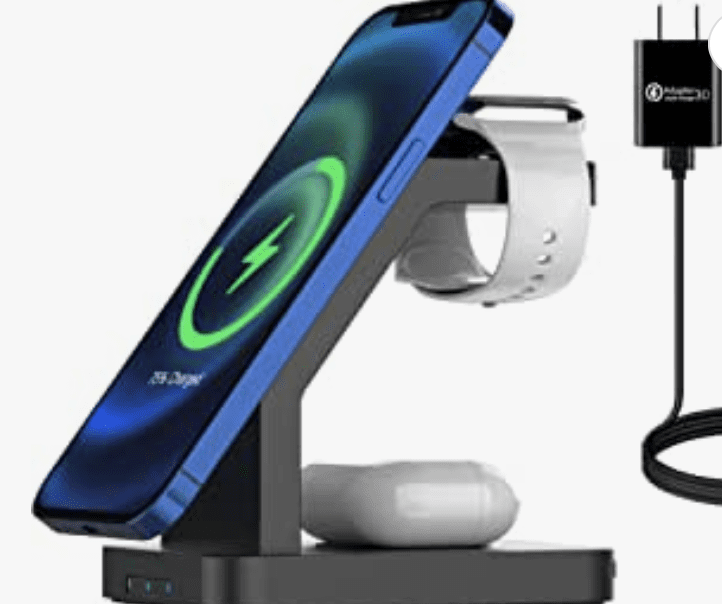 3 in 1 Magnetic Wireless Charging Station for Apple  – Under $20 shipped!