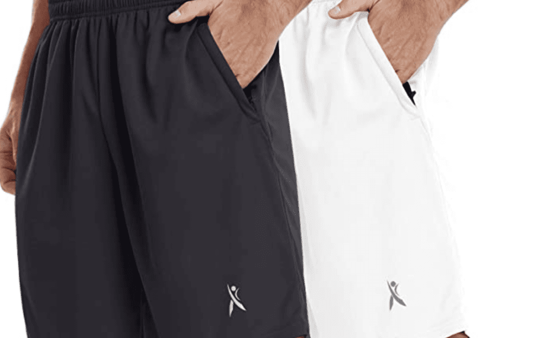 Men’s Workout Running Shorts with Pockets – As low as $8.99 shipped!