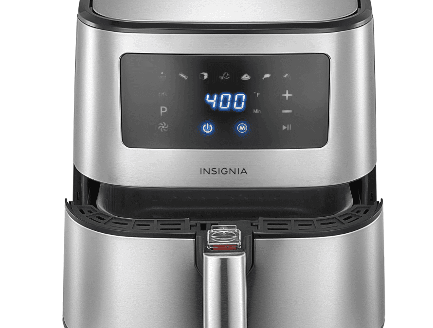 Insignia 5 Qt. Digital Stainless Steel Air Fryer Deal – Just $49.99 (Reg $120!)