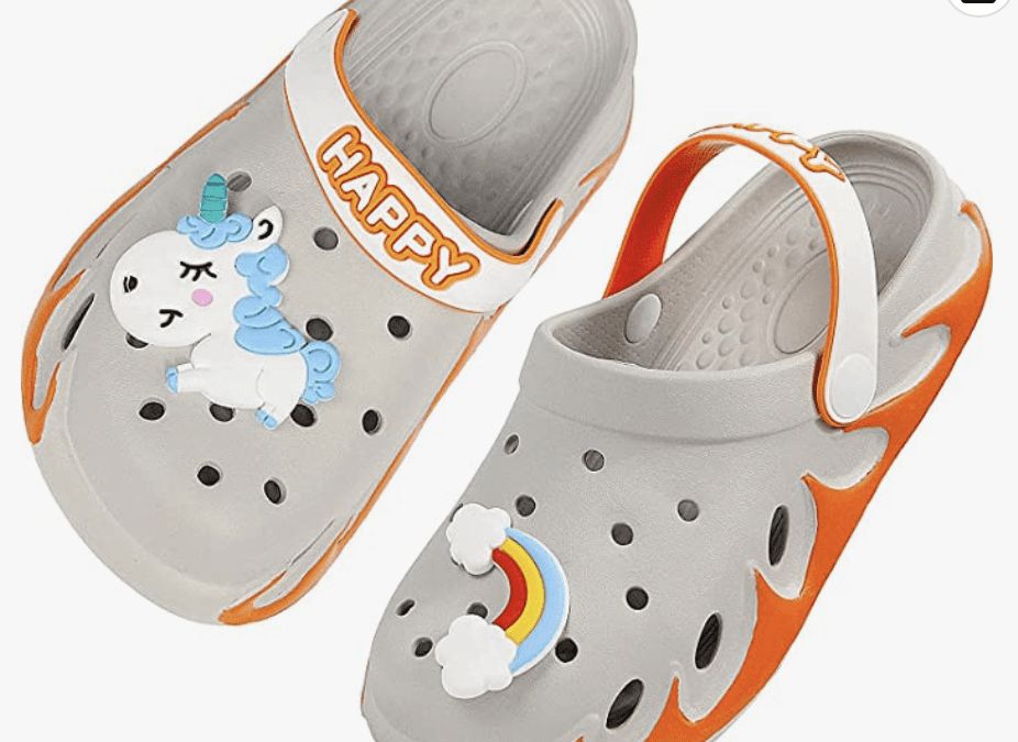 Kids Garden Clogs with Cartoon Charms – Just $6.96 shipped