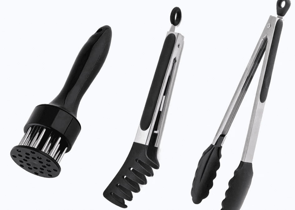 3 Piece Set of Kitchen Cooking Tongs  – $10 shipped!