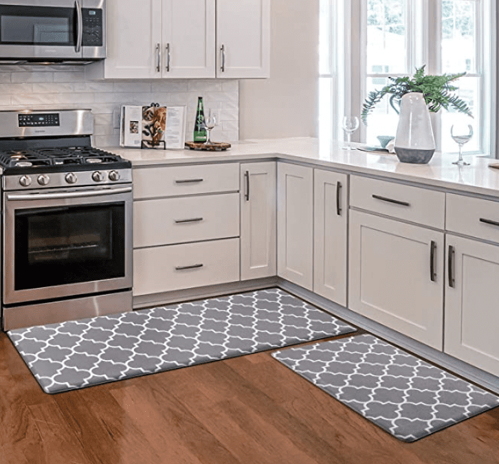 30% off – Set of Two Matching Anti-Fatigue Kitchen Rugs – $20.99