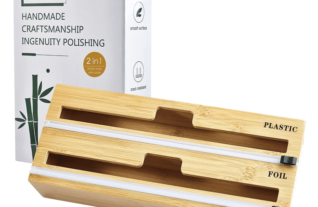 Bamboo Foil and Plastic Wrap Organizer – Just $9.99 shipped