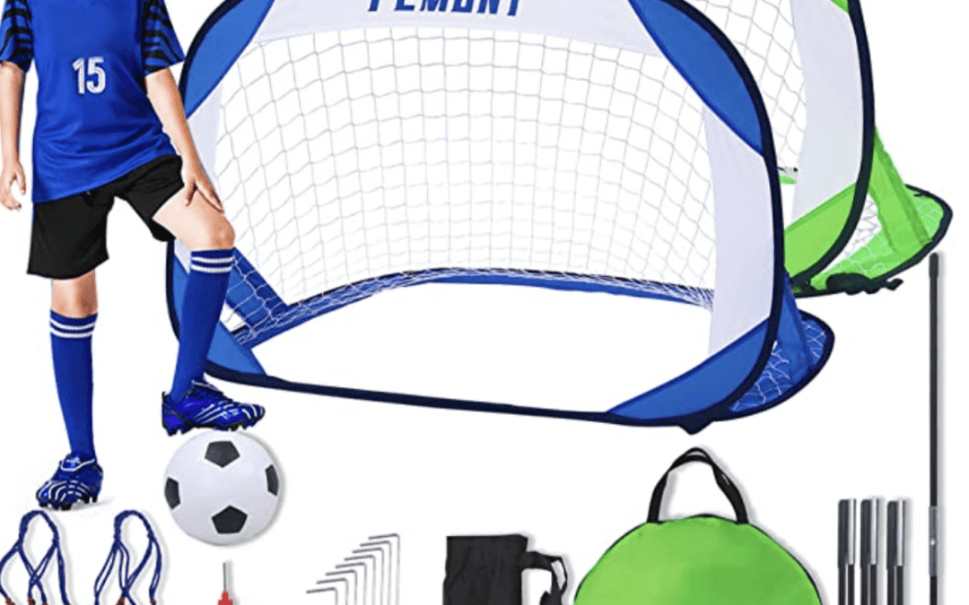 Kids Backyard Soccer Goal Set for just $11.99 shipped