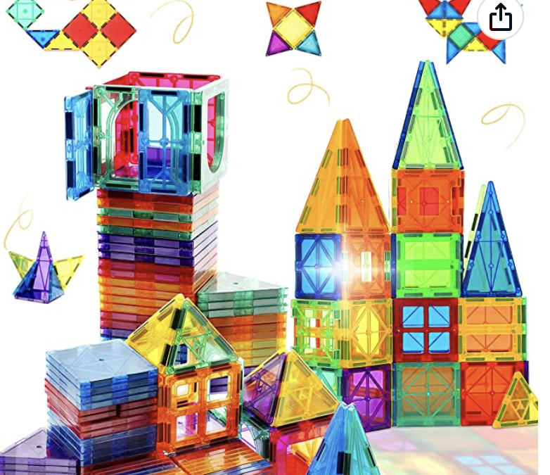 Magnetic Tile Building Blocks for just $26.59 shipped