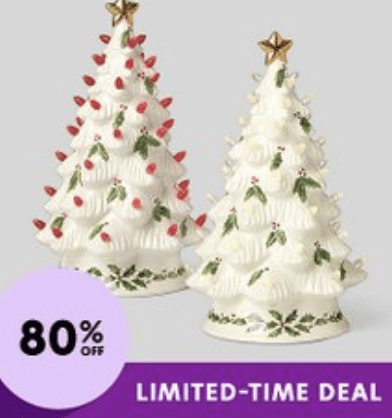 80% off Lenox Light Up Christmas Trees – Just $29.99 (reg. $160!)