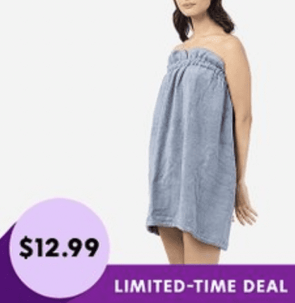 Spa Bath Wraps Just $12.99 – Lots of Colors & Great Gift Idea