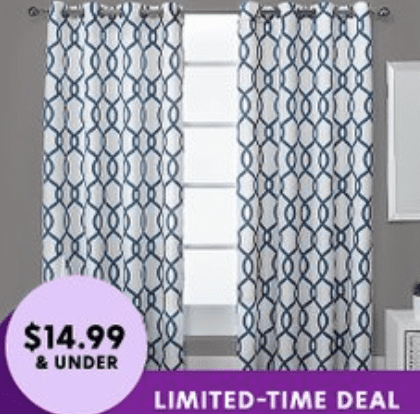 Curtain Panels Two for $14.99 + An Additional 10% off