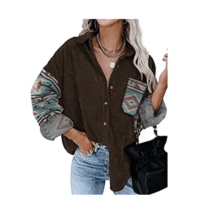 Oversized Corduroy Jacket/Top for as low as $22.39 shipped