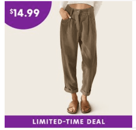 Pocket Baggy Pants – Just $14.99