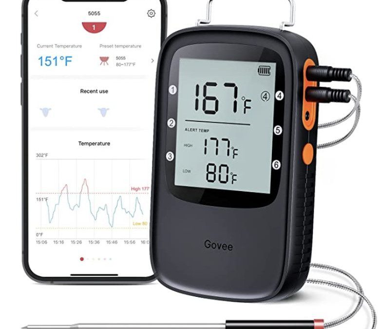 Wireless Bluetooth Meat Thermometer for just $23.99