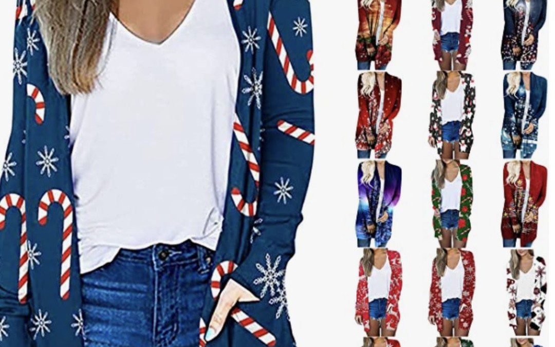 90% off Christmas Cardigans – Pay just $1.99 shipped!