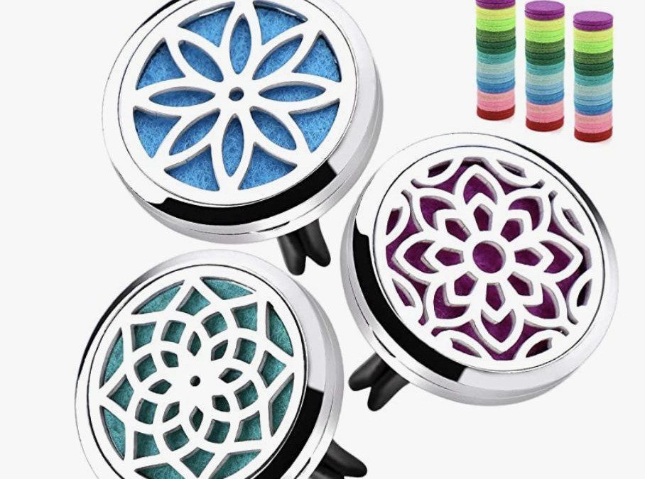 Aromatherapy Car Diffuser Vent Clips – Just $7.99 shipped for a Set of 3!