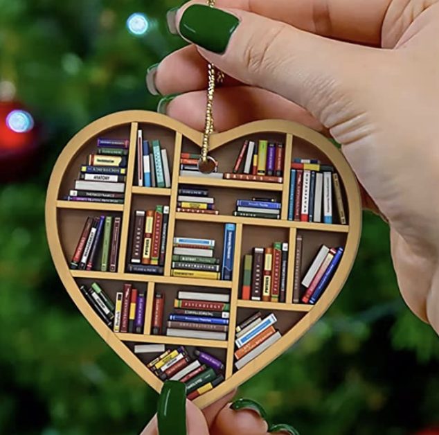 Book Lovers Book Ornament – 73% off – Just $3.99