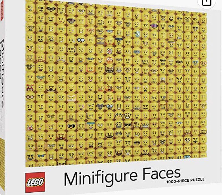 44% off the LEGO Minifigure Faces 1000-Piece Jigsaw Puzzle – Just $9.99 shipped!