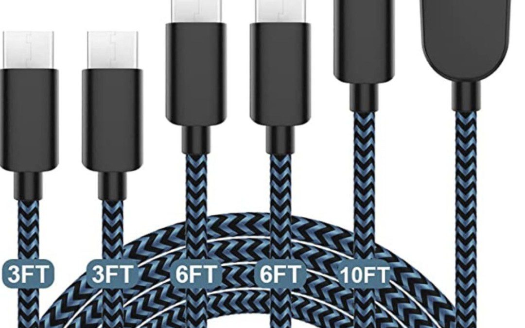 5 Pack of Fast Charging USB-C Cables for Samsung – Just $5.71 shipped!