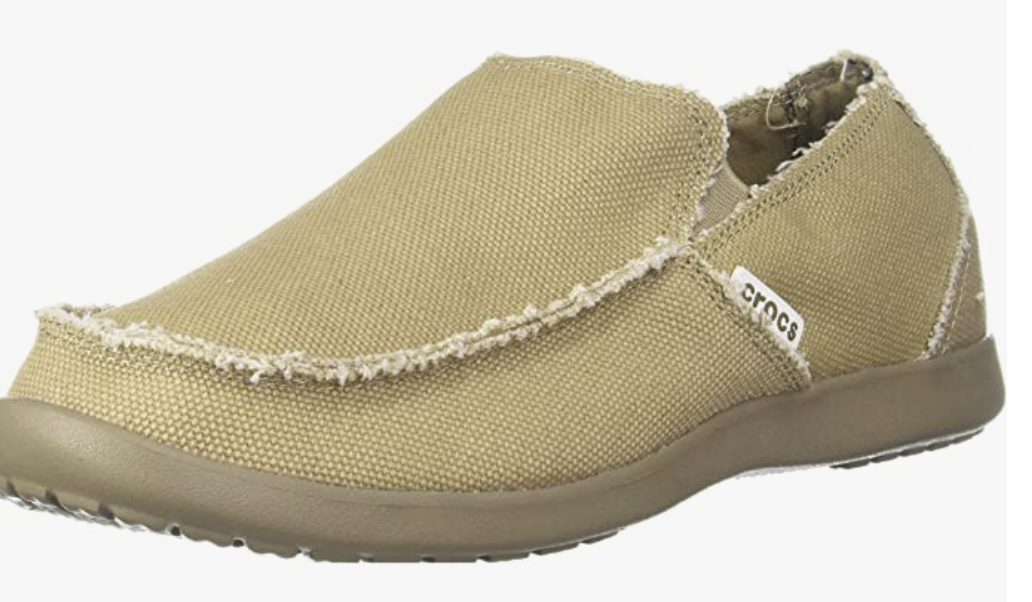 62% off Crocs Men’s Santa Cruz Loafers in Khaki – Just $21 shipped!