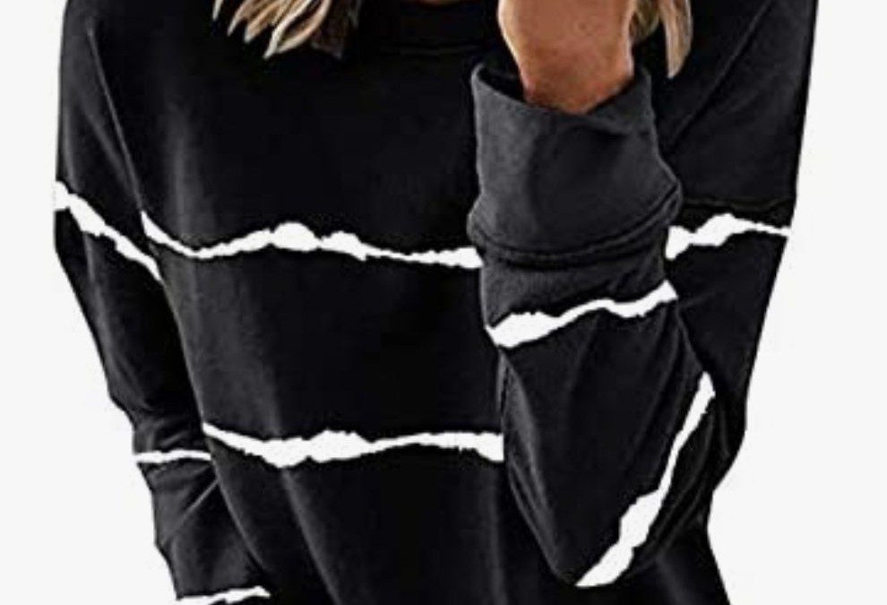 Women’s Long Sleeve Crewneck Sweatshirt – Just $5.39