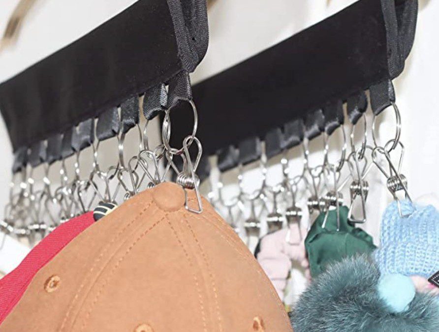 Set of 2 Hat Organizer Holder for just $8.99 shipped